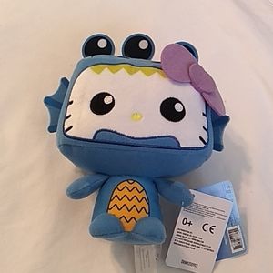 Blue Hello Kitty Kaiju Plushies